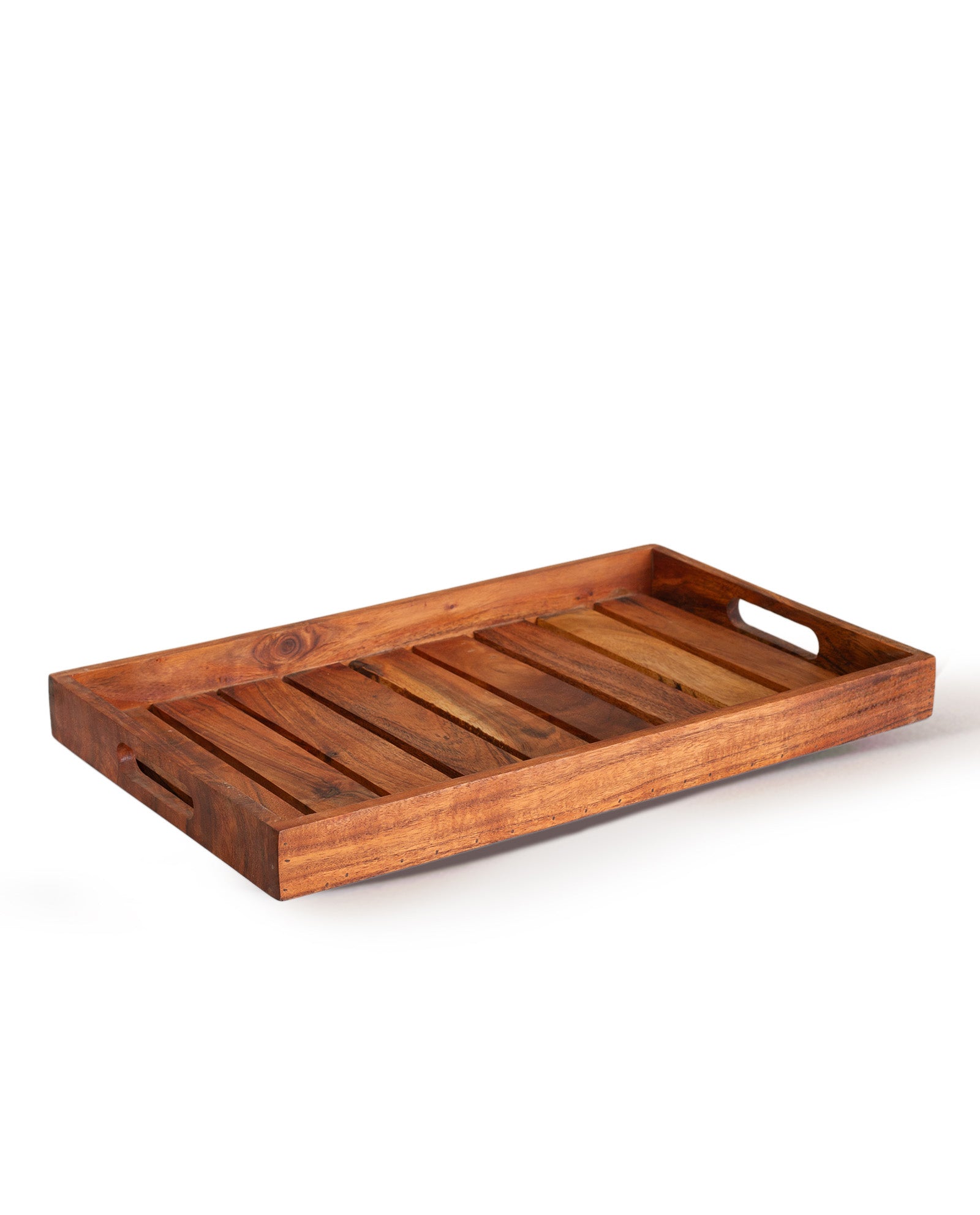 handcrafted wooden tray 