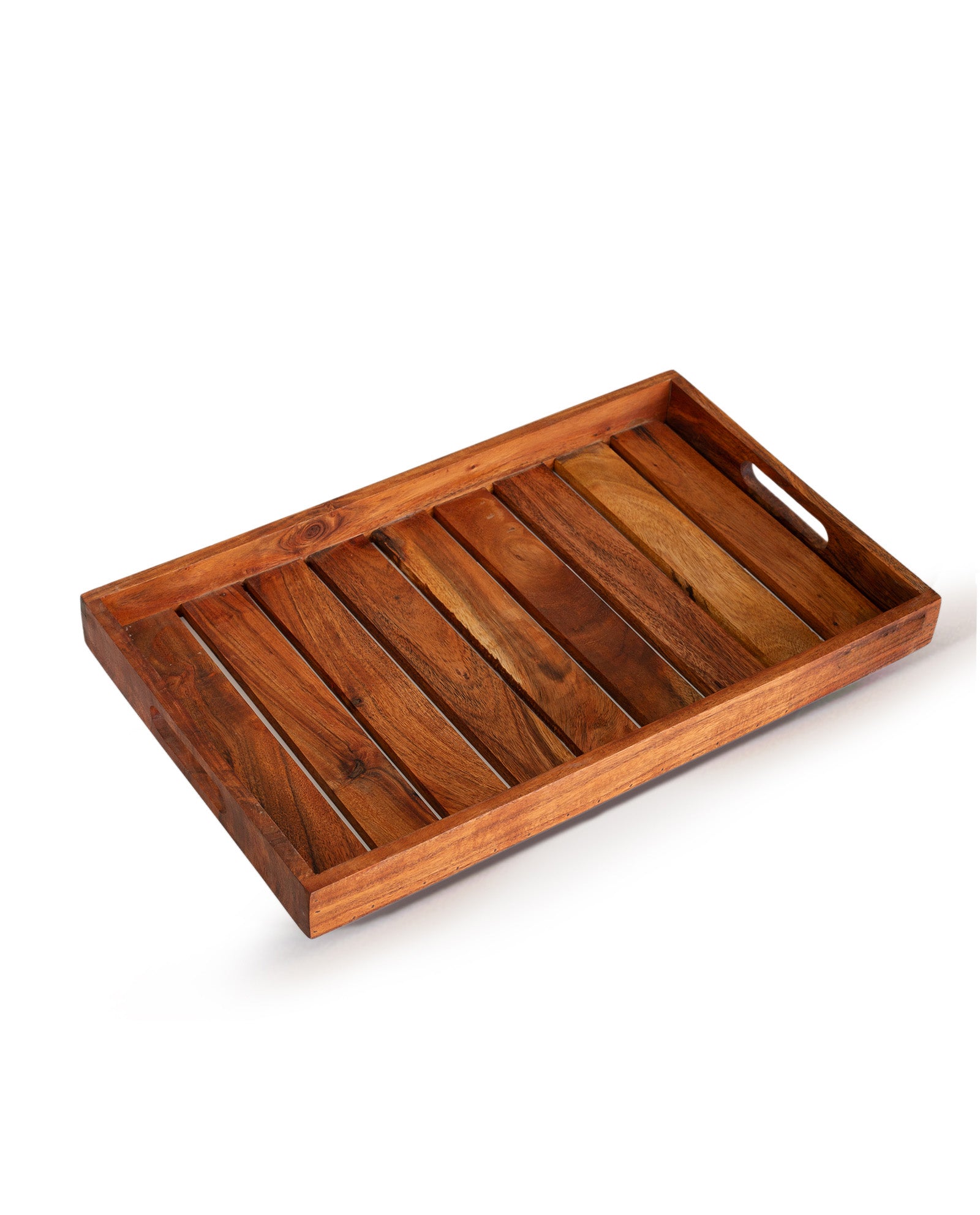 handcrafted wooden tray 